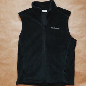 Black Fleece Vest Columbia